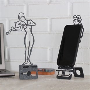 Violinist PPS Metal Phone Stand